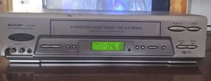 VIDEOREGISTRATORE SHARP VC-GH60 VHS 6 TESTINE STERO REVISIONATO CON TELECOMANDO - Imagen 1 de 14