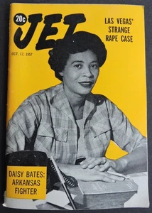 Vtg Jet Magazine Oct 17 1957 Black History Americana Daisy Bates - Picture 1 of 11