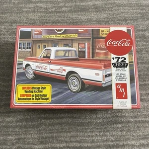 Kit modellino plastica Chevrolet Fleetside Pickup Coca-Cola AMT scala 1/25 1972 - Foto 1 di 10