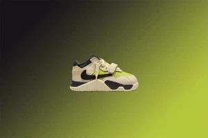 Jordan x Travis Scott TD CJ1 T-Rexx Dark Mocha Black Sail 10C Exclusive Box 🌵 - Picture 1 of 7