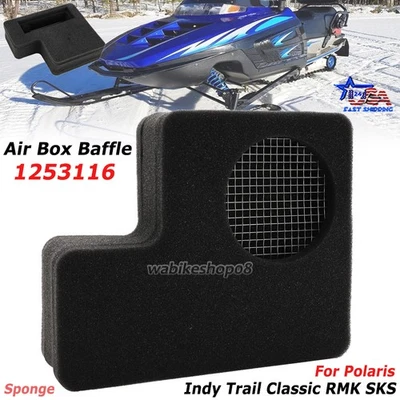 For Polaris 1253116 Air Box Baffle Assembly Indy Classic Trail Touring RMK SKS - Image 1 of 4