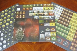 A GAME OF THRONES Board Game Replacement TOKENS - ORDER Neutral Force GARRISON - Picture 1 of 57