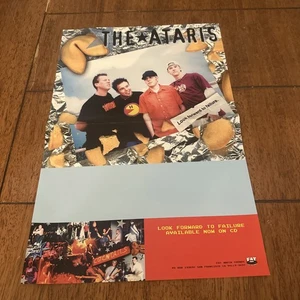 The Ataris “Look Forward” Poster Fat Wreck 18”x12” Blink 182  - Picture 1 of 4