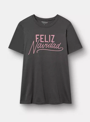 Camiseta deportiva clásica Heritage de FELIZ NAVIDAD para mujer talla grande 5X ¡Navidad! Foto 1 de 3