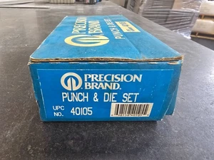 Juego de punzones y troqueles vintage Precision Brand UPC 40105 - Imagen 1 de 6