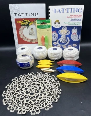 ENORME Lote de Suministros para Envolver - Transbordadores Libros de Hilos - DMC - Boye - Tatsy - Trébol Foto 1 de 4