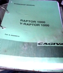 CAGIVA RAPTOR 1000 / V-RAPTOR 1000 MANUAL DE TALLER (MANUAL ORIGINAL) - Imagen 1 de 1