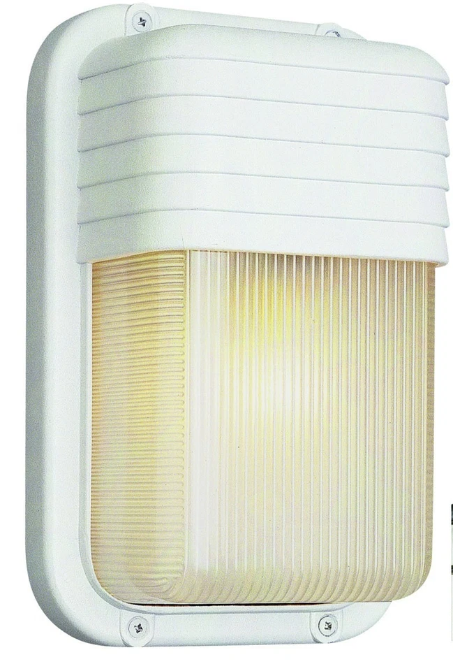 Mampara exterior blanca Trans Globe Lighting 41105-WH Signature 1 luz 10 pulgadas Foto 1 de 1