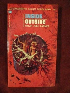 Philip Jose Farmer - INSIDE OUTSIDE - first ptg paperback - Foto 1 di 1