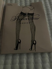 AGENT PROVOCATEUR Europa BLACK FISHNET SEAMED HOLD UP SIZE 2 NEW