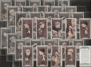 PLAYERS-FULL SET- RACING CARICATURES 1925 (40 CARDS) HORSE RACING - EXCELLENT - Picture 1 of 1