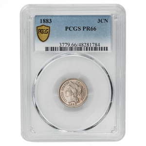 1883 3CN Nickel PCGS PR 66 - Picture 1 of 2