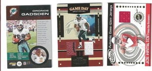 3 Fußball Erinnerungsstücke: Oronde Gadsen, Donovan McNabb, Joe Hamilton - Bild 1 von 2