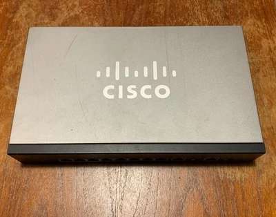 Cisco SG300-10MPP 10-Port Gigabit PoE managed switch w/brackets - Image 1 of 4