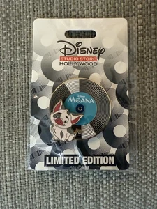 Pin de disco de vinilo Moana Pua LE 400, DSSH - Disney Destination D23 2025 - Imagen 1 de 1