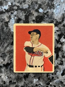 1949 BOWMAN BOB FELLER INDIANS TRADING CARD #27 VINTAGE RARE - Picture 1 of 2
