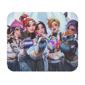 Alfombrilla de ratón Overwatch 2 para niñas - Alfombrilla para jugador para computadora portátil o de escritorio con héroes femeninos - Imagen 1 de 4