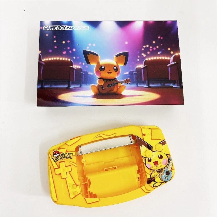 Nintendo Pichu Pokemon Complete Shell Kit Game Boy Advance Housing GBA - Image 1 of 1