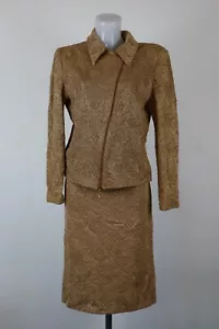 LUISA SPAGNOLI COMPLETO GONNA GIACCA DONNA TG. M SUITS WOMAN ITALY VINTAGE - Photo 1 sur 12