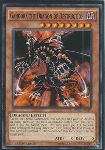 Yugioh - Gandora el Dragón de la Destrucción - Tarjeta 1a Edición - Imagen 1 de 1
