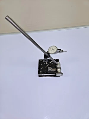 Interapid indicator with stand .0005 Grad, 0-15-0. WORKING - Image 1 of 4