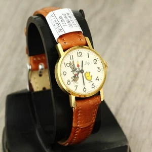 RARE Luch rabbit and chicken children's USSR Soviet wristwatch Caliber 1801.1.K1 - Picture 1 of 8