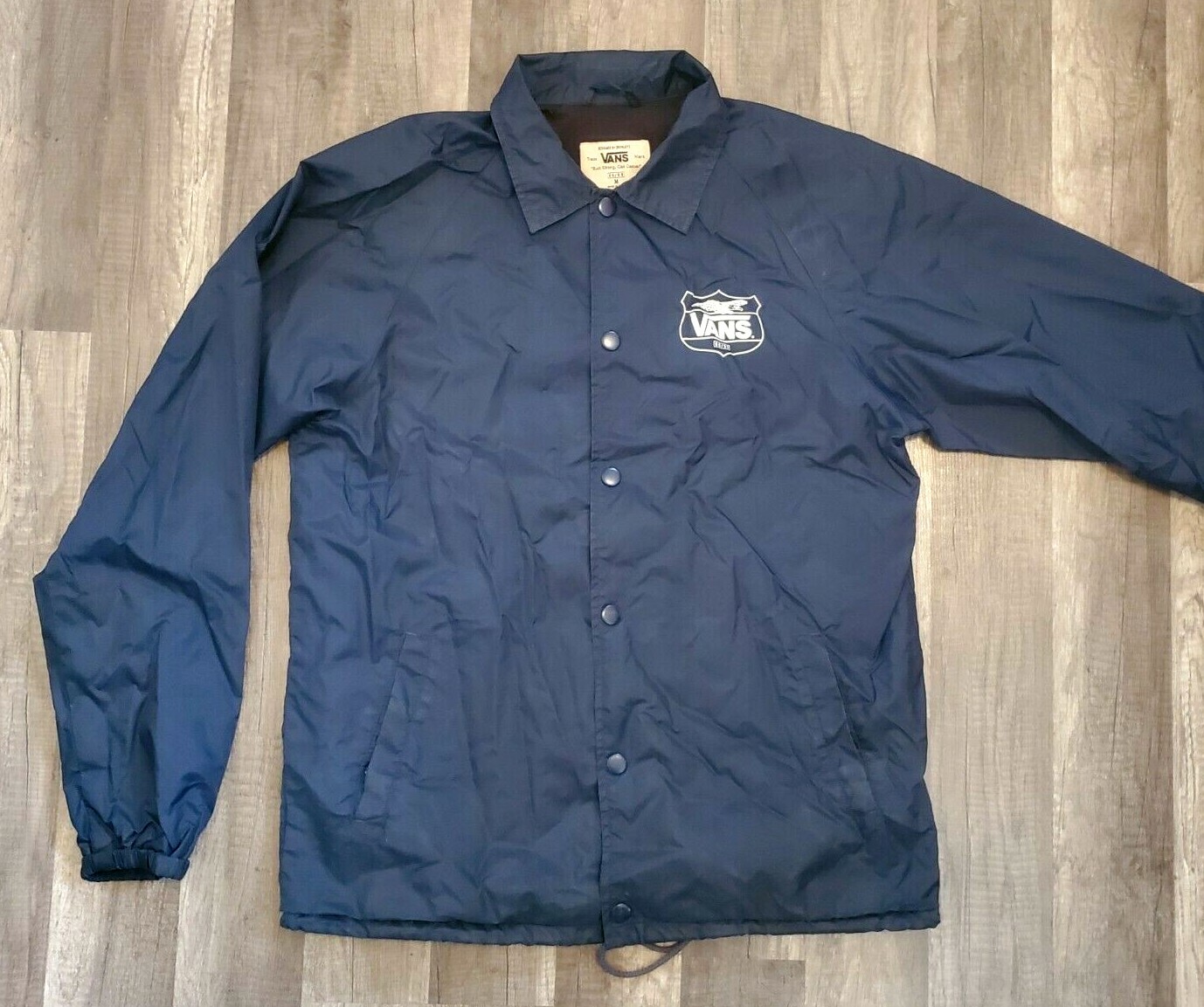 99 lined blue windbreaker jacket men 