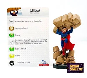 DC Heroclix Superman #105 w/ Card DC Crisis Set - Picture 1 of 1