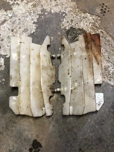 2003 03 Honda Crf450r Crf 450 Crf 450r persianas de radiador protector de inserción de plástico - Imagen 1 de 2