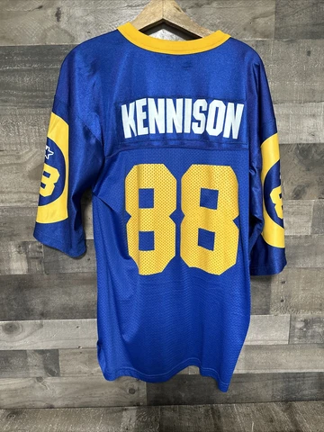 Vintage NFL Starter St. Louis LA Rams Eddie Kennison #88 Jersey 52 XL Cover
