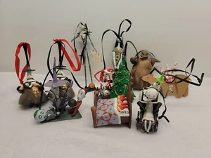 Tim Burton Figures Nightmare Before Christmas Lot 11 Touchstone Pictures/yujin - Picture 1 of 11