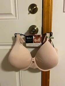 NEW WOMEN'S SIZE 42DD BALI BEAUTIFULLY YOU CONVERTIBLE UNDERWIRE T-SHIRT BRA - Picture 1 of 12