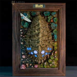 LAPUTA STUDIO Nausicaä of the Valley of the Wind Worm Relief Painting New Stock - Picture 1 of 11