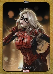 [DIGITAL] Topps Marvel - Black Cat - Heroines 23 S2 - Web Women Gold - Picture 1 of 1