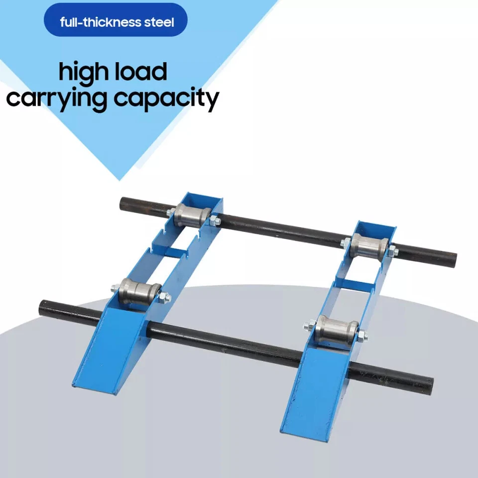 Dispensador de carrete de cable ajustable con soporte de rodillo de tambor para eje de alambre industrial Foto 1 de 4