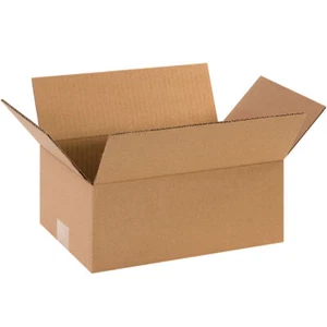 75 - 12 x 8 x 5 Corrugated Shipping Boxes Storage Cartons Moving Packing Box - Picture 1 of 2