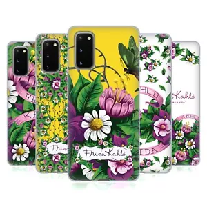 OFFICIAL FRIDA KAHLO PURPLE FLORALS SOFT GEL CASE FOR SAMSUNG PHONES 1 - Picture 1 of 17