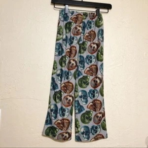 Joe Boxer Boys Pants 8 Pajama Lounge Skulls - Picture 1 of 3