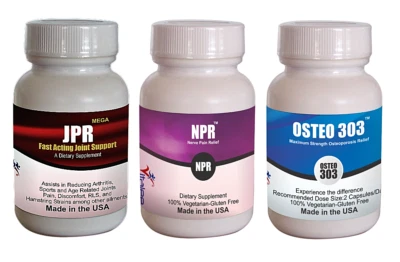 Paquete combinado de alivio del dolor de múltiples síntomas. (Tapas 60x3) Foto 1 de 4