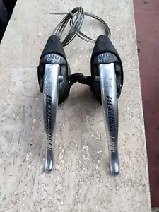 Campagnolo Record Titanium 8 Speed Leve Freno / Cambio Ergopower '90 Con Cavi - Imagen 1 de 18