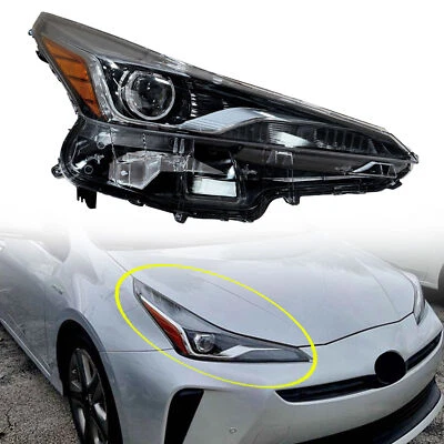 For 2019 2022 Toyota Prius LED Headlight w/ Fog Light Right Passenger 8107047A00 - Image 1 of 4