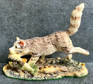 Lowell Davis Schmid Taiwan Figur 1993 "Hook, Line & Sinker" 225-382 - Bild 1 von 12