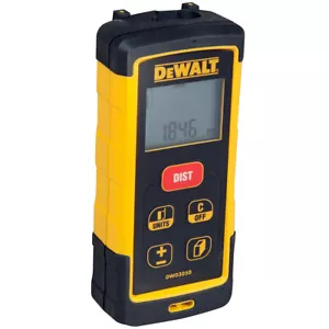 DeWalt DW03050 Cordless Laser Distance Measure AAA Batteries 50m (165ft) - Picture 1 of 1