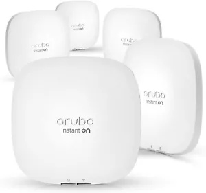 HPE Instant On AP22 Wi-Fi 6 802.11ax Dual Band Wireless Access Point 5-Pack - Picture 1 of 6