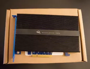 OWC 4TB Accelsior 4M2 PCIe M.2 NVMe SSD Adapter PCI Card with SoftRAID License - Picture 1 of 4