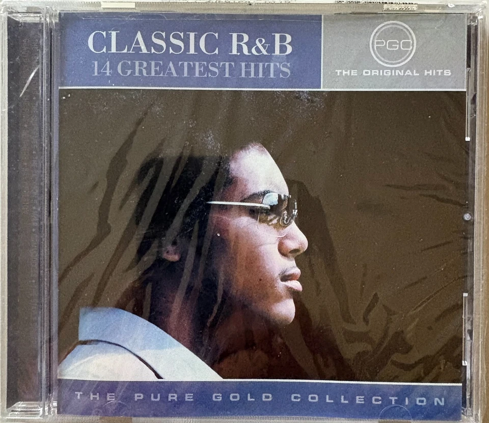 Classic R & B - 14 Greatest Hits - The Pure Gold Collection CD Free Shipping - Image 1 of 2