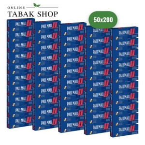 50 x 200(10.000) Pall Mall EXTRA Hülsen Sparhülsen Zigarettenhülsen Filterhülsen - Bild 1 von 1