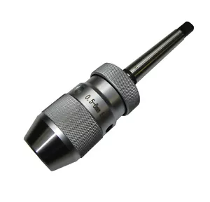 1MT 8MM CAPACITY KEYLESS LATHE DRILL CHUCK DRILLING DRILL 1 MORSE TAPER RDGTOOLS - Picture 1 of 3