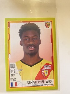 2022 CHRISTOPHER WOOH LENS CHAMPIONSHIP SANDERS # 108 ROOKIE PSA