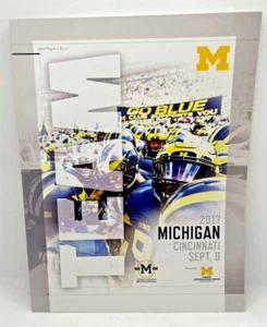 Michigan Football program collectable Michigan vs Cincinnati, 2017 - Picture 1 of 2